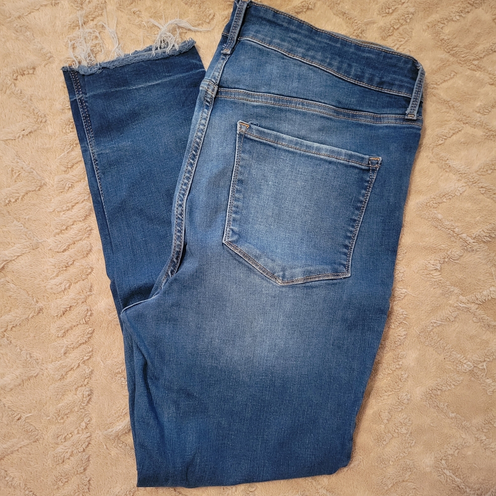 Old Navy High Rise Skinny Jeans - Dark Blue